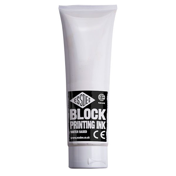 ESSDEE BLOCK PRINT INK 300ml WHITE