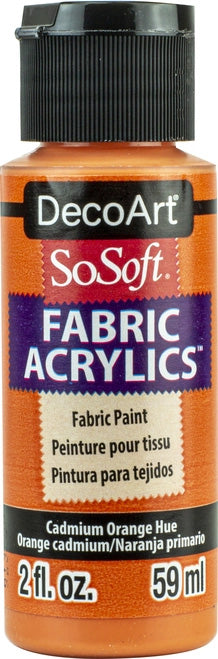 SO SOFT FABRIC ACRYLIC 1oz CADMIUM ORANG