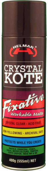 HELMAR CRYSTAL KOTE FIXATIVE 400g