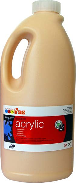 FAS STUDENT ACRYLIC 2LTR FLESH TINT (O)