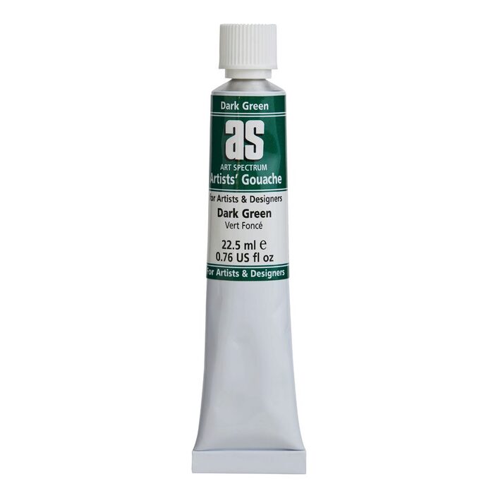 AS GOUACHE 22 5ML DARK GREEN