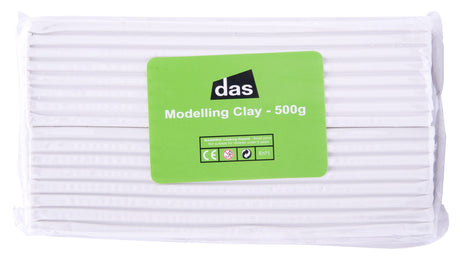 das MODELLING CLAY 500g WHITE