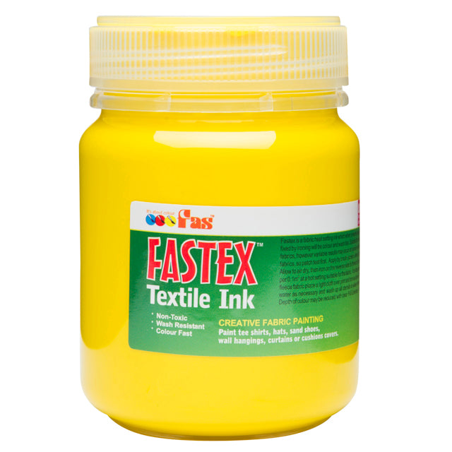 FAS TEXTILE INK 250ml YELLOW