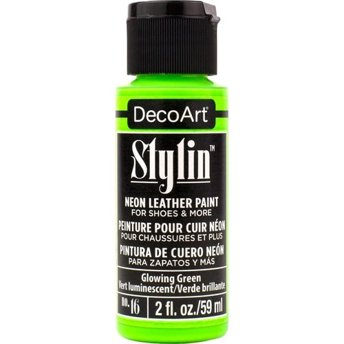 DECOART STYLIN 2oz GLOWING GREEN