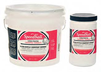 SPEEDBALL GLOSS OVRPRNT VARNISH 32oz