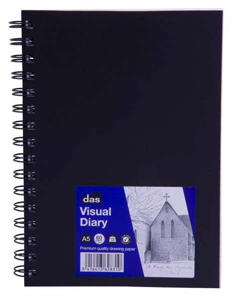 DAS VISUAL DIARY A5 (60 sheet)