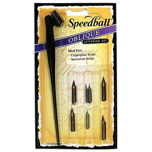 SPEEDBALL OBLIQUE PEN SET 2968