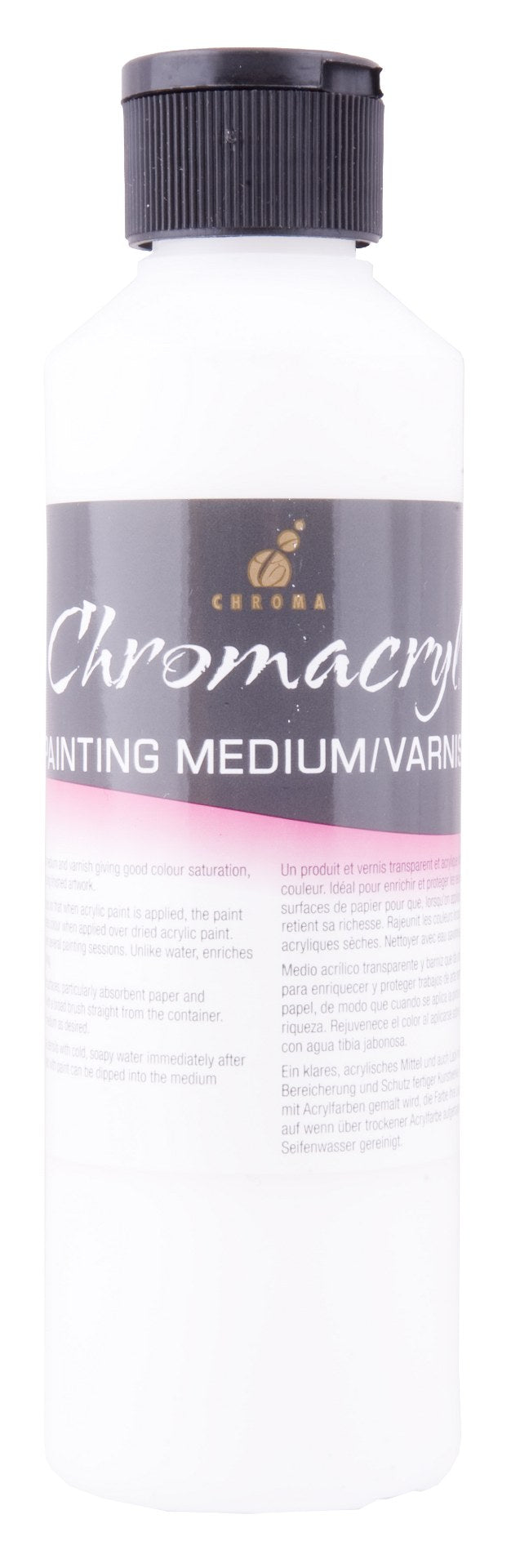 CHROMACRYL MEDIUM VARNISH 250ml