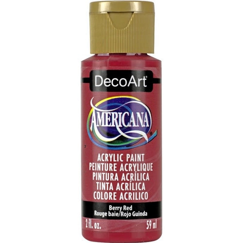 AMERICANA ACRYLIC 2oz BERRY RED (TRANS)