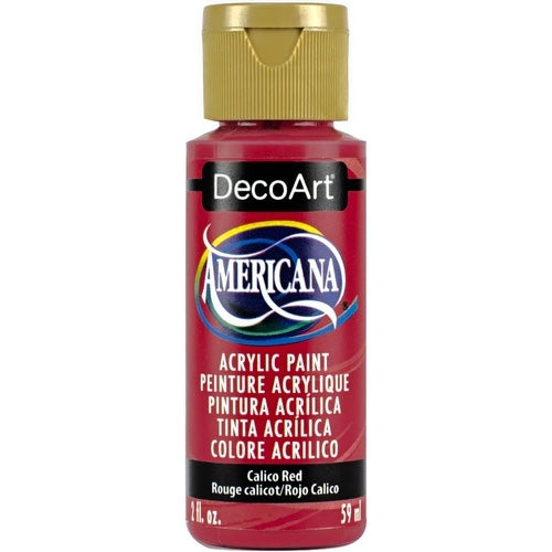 AMERICANA ACRYLIC 2oz CALICO RED