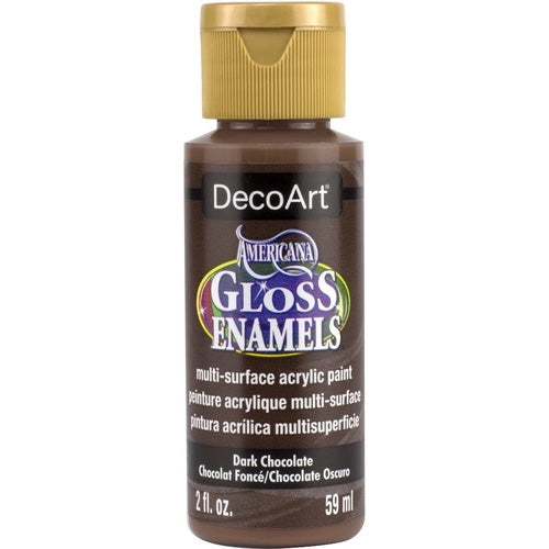 AMERICANA GLOSS ENAMEL 2oz DARK CHOCOLAT