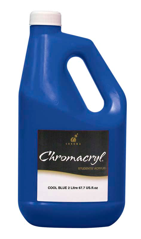 CHROMACRYL 2Lit COOL BLUE (PROCESS BLUE)