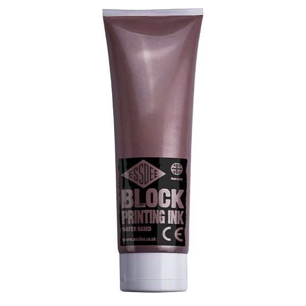 ESSDEE BLOCK PRINT INK 300ml MET BRONZE