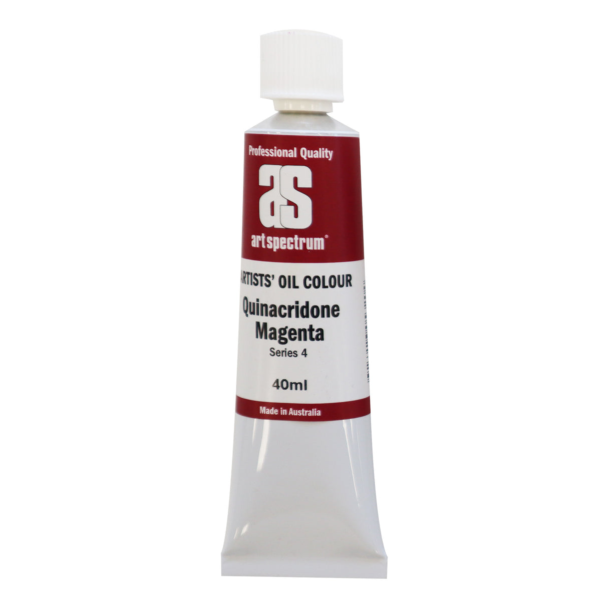 AS OIL 40ML S4 QUINACRIDONE MAROON