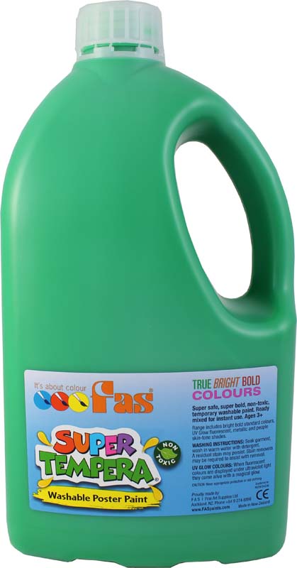 FAS SUPER TEMPERA 2LTR GREEN