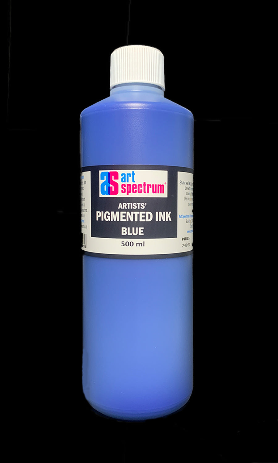 AS PIGMENTED INK 500ML BLUE