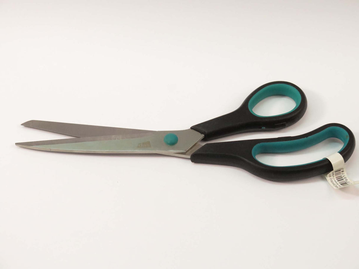 9 3/4" SOFT-GRIP SCISSOR (Turquoise)