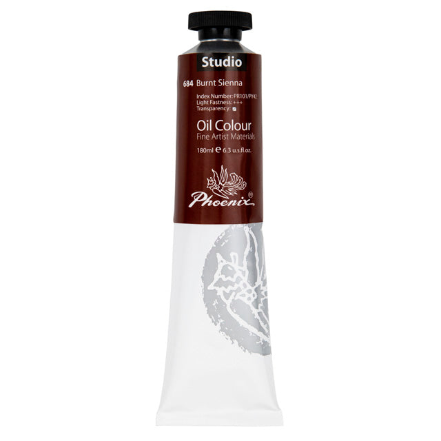 PHOENIX OIL 180ml BURNT SIENNA