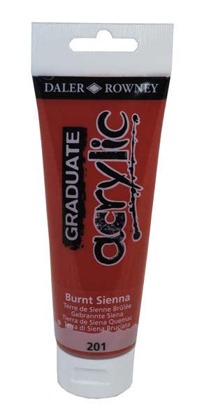 D-R GRADUATE ACRYLIC 120ml BURNT SIENNA