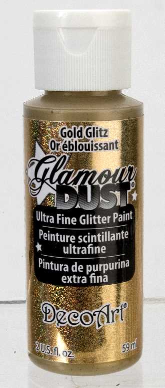 GLAMOUR DUST 2oz GOLD GLITZ