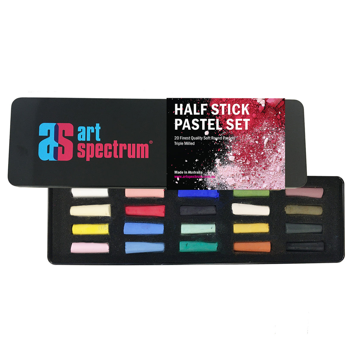 AS PASTEL HALF-STICK SET 20