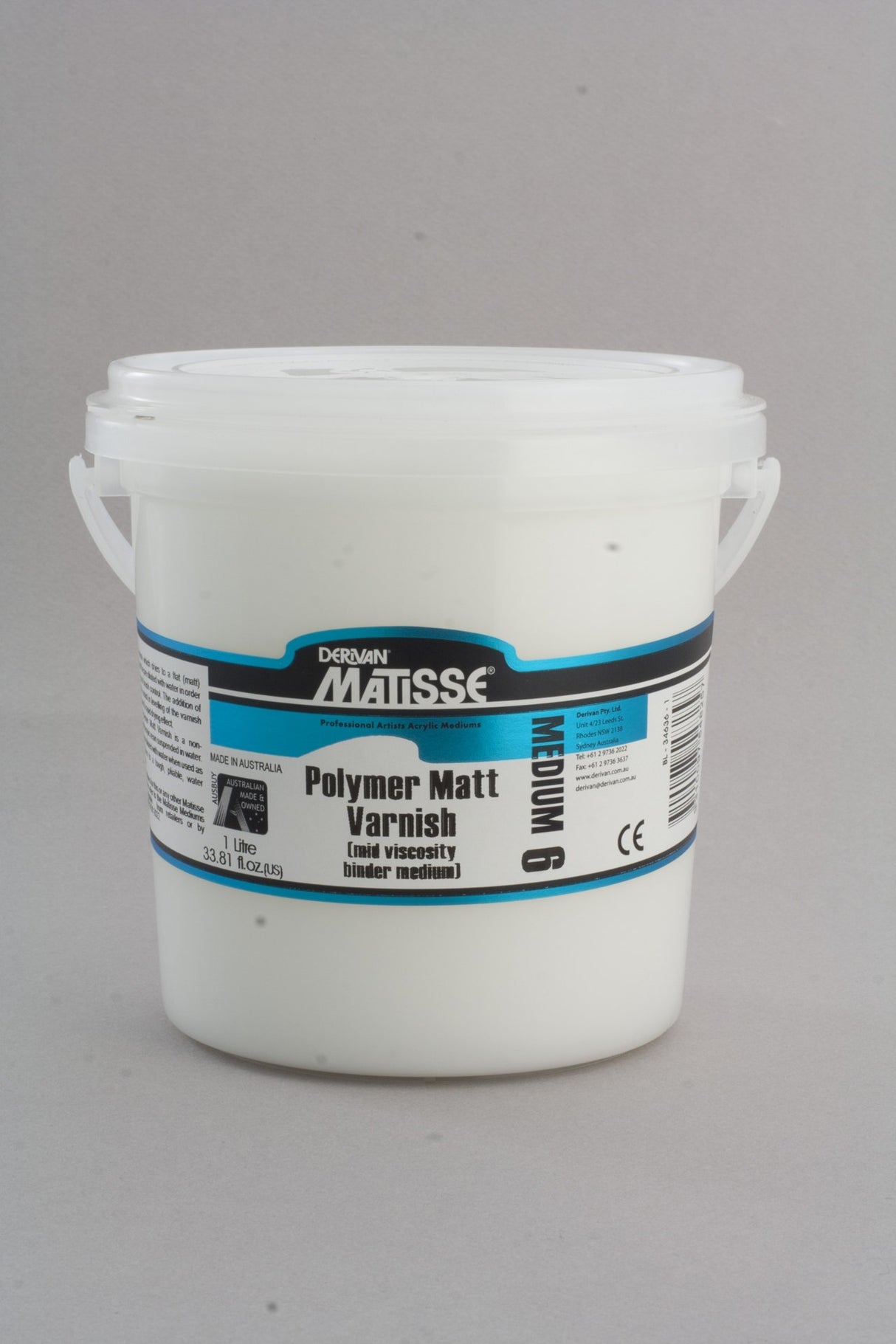 MATISSE MM6 1LTR POLY MATT VARNISH