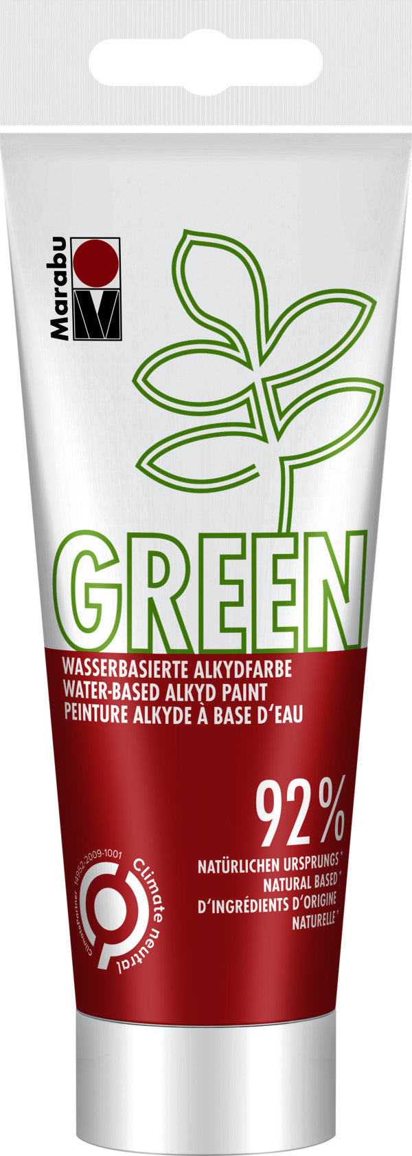 MARABU GREEN 018 100ML BRIGHT RED