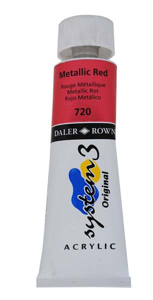 ROWN SYSTEM 3 75ml METALLIC RED