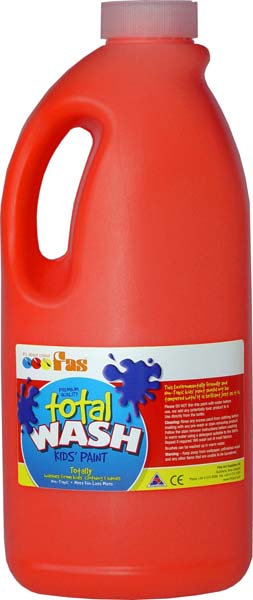 FAS TOTAL WASH 2LTR WARM RED