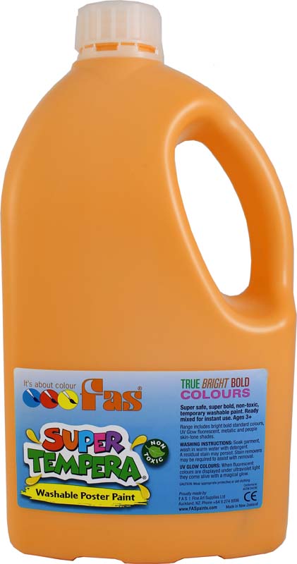 FAS SUPER TEMPERA 2LTR DP YELLOW