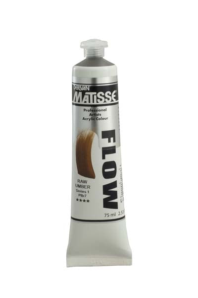 MATISSE FLOW 75ML RAW UMBER S1