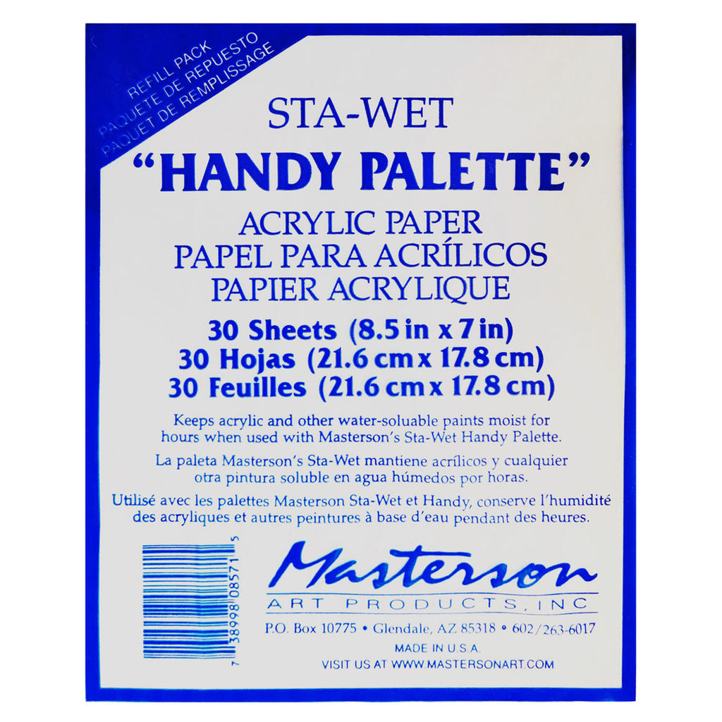 MASTERSON PALETTE PAPER REFILL 8.5x7