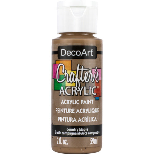 CRAFTERS ACRYLIC 2oz COUNTRY MAPLE