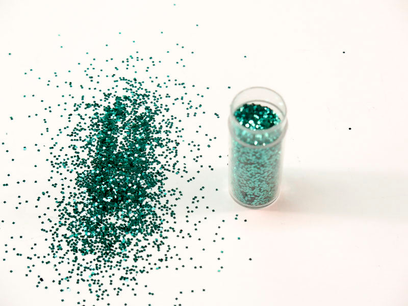 DAS GLITTER 1/24" 10GM AQUA