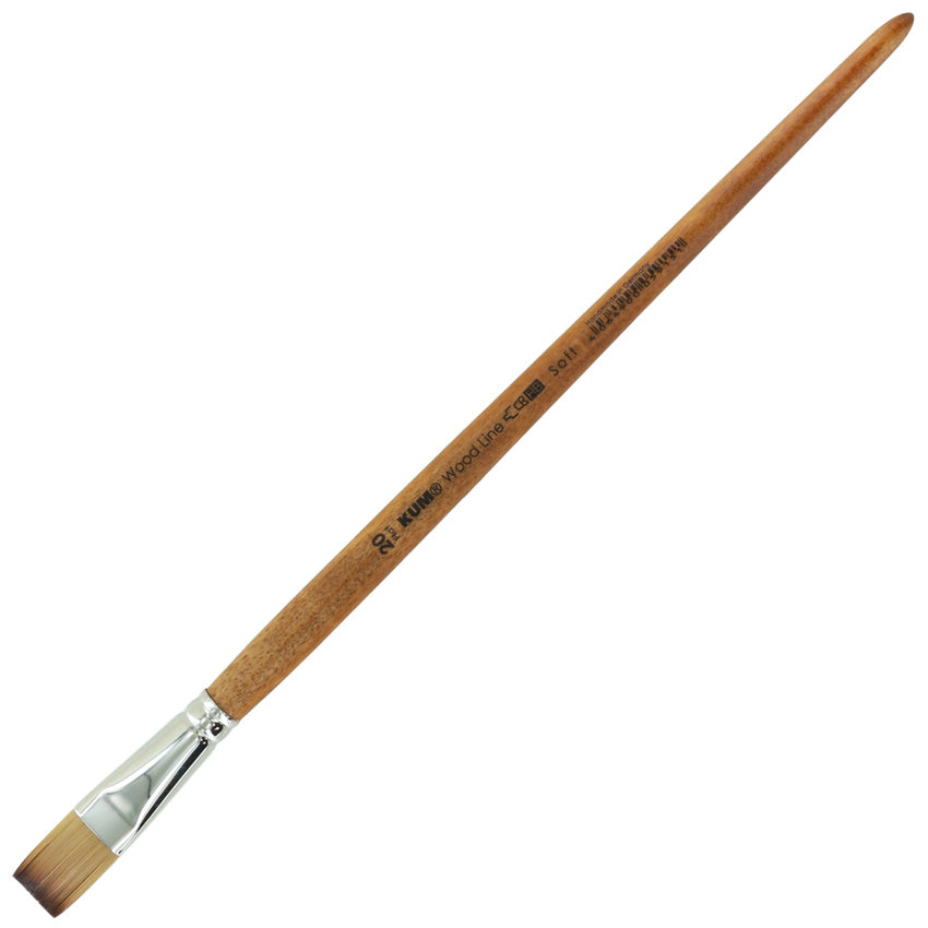 KUM WOOD LINE BRUSH FLAT #20