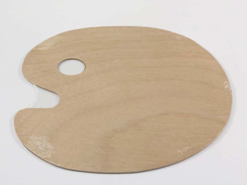 E5311M WOOD PALETTE 24x30 OVAL