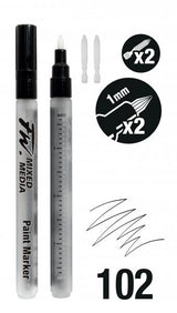 FW MIXED MEDIA MARKER SET HARD POINT 1mm