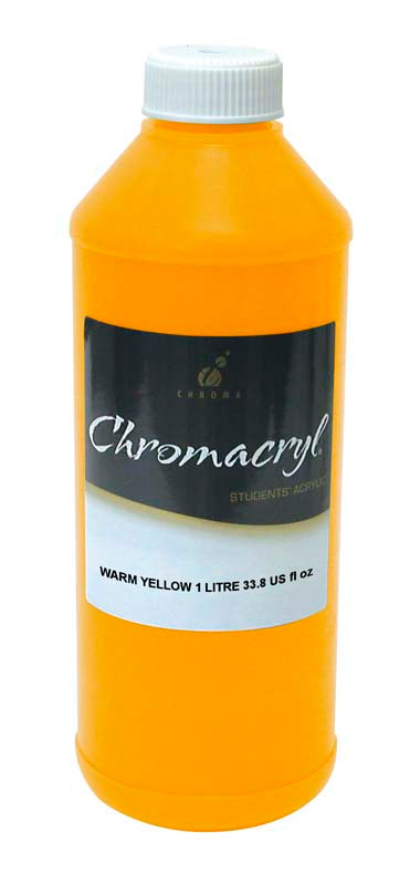 CHROMACRYL 1Lit WARM YELLOW