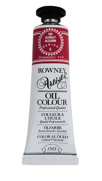 ROWN ART OILS 38ml SCARLET ALIZARIN