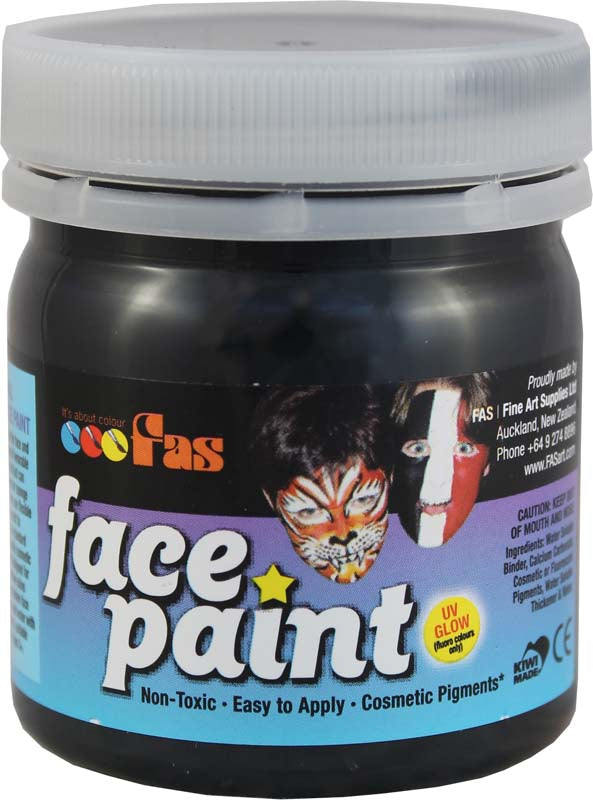 FAS PRO FACE PAINT 120ml BLACK