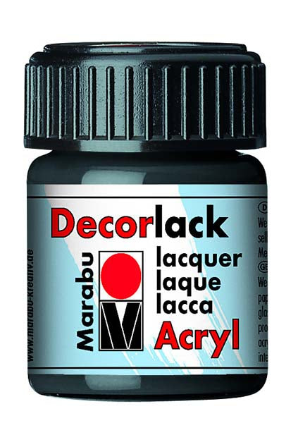 MARABU DECORLACK 15ml 100 CLEAR