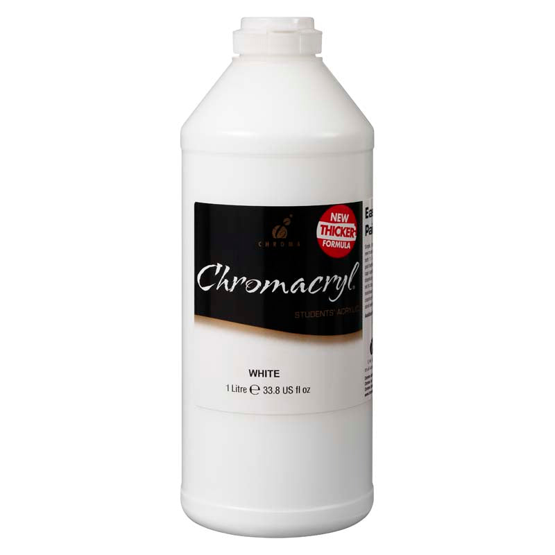 CHROMACRYL 1Lit WHITE