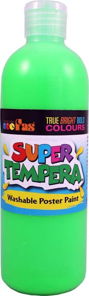 FAS SUPER TEMPERA 250ml FLUO GREEN