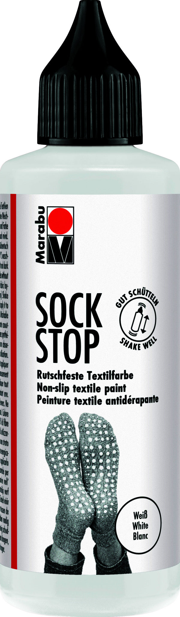 MARABU SOCK STOP 90ml WHITE