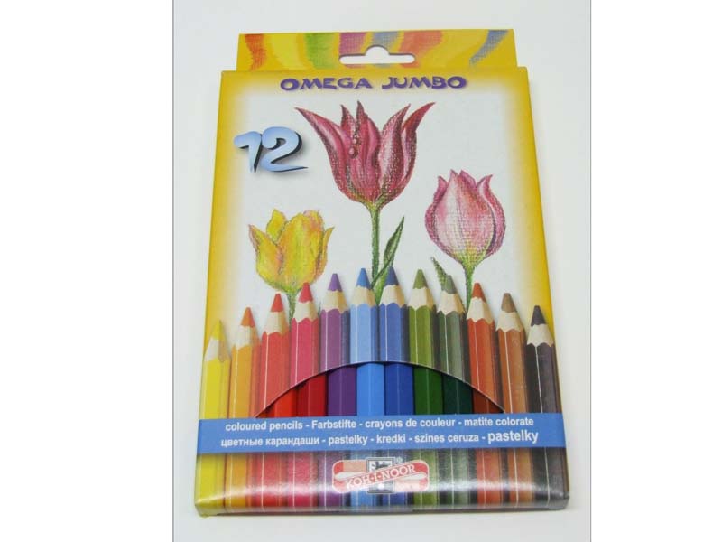 3372 OMEGA COLOUR PENCILS 12s