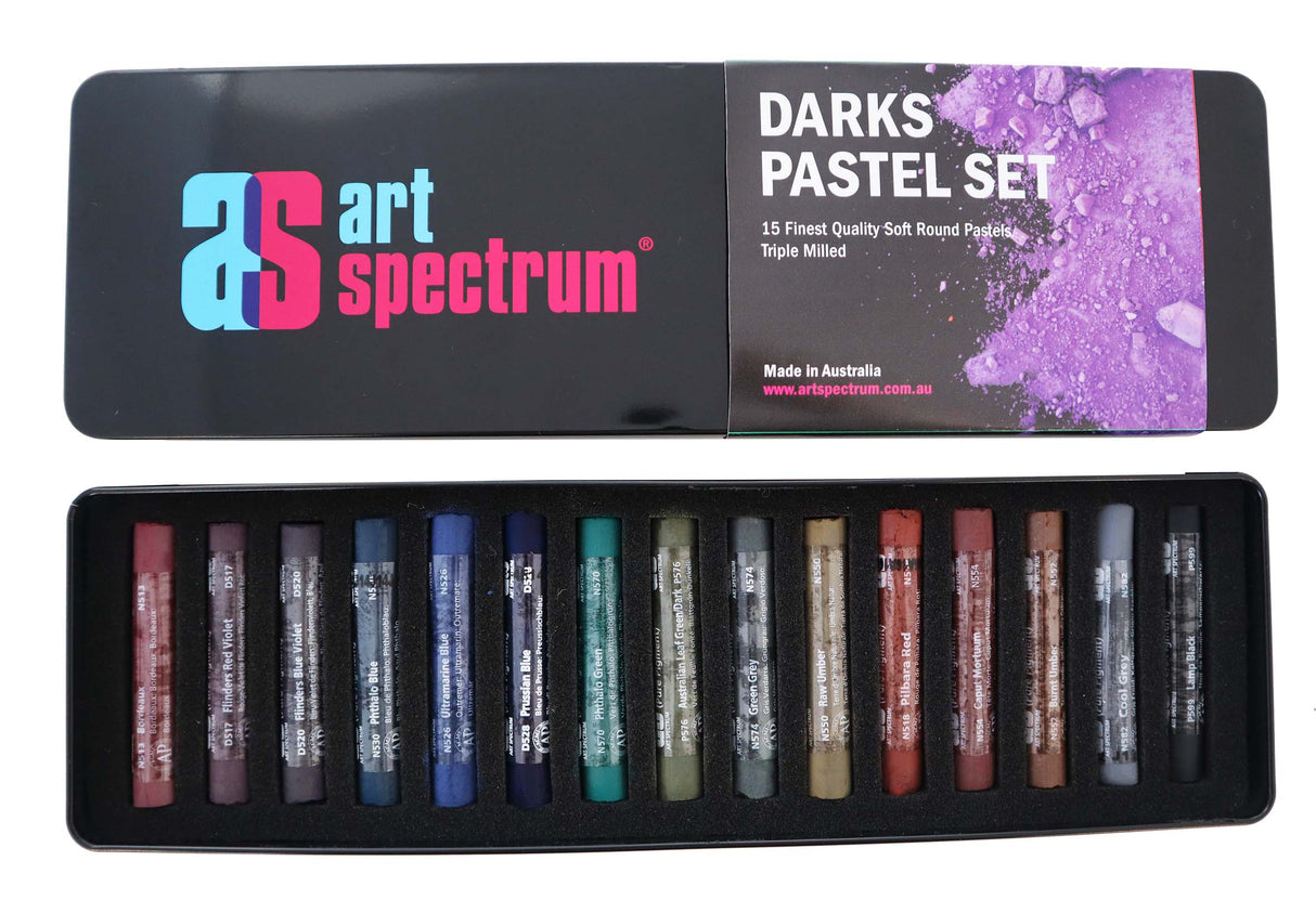 AS PASTEL SET OF 15 DARKS