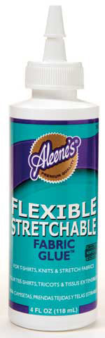 ALEENES FABRIC GLUE FLEXIBLE 4oz