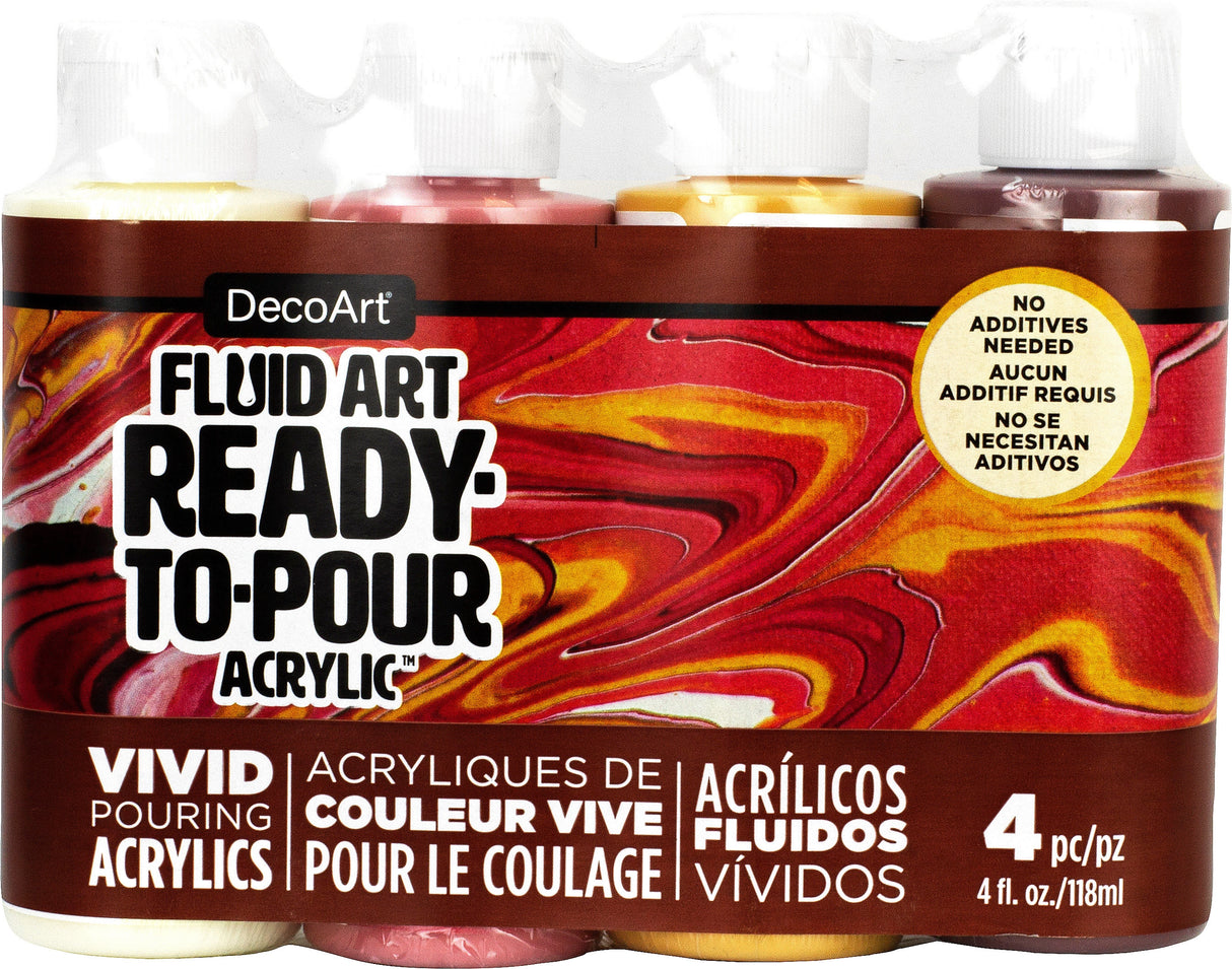 DECOART FLUIDART SUNKISSED POURING KIT