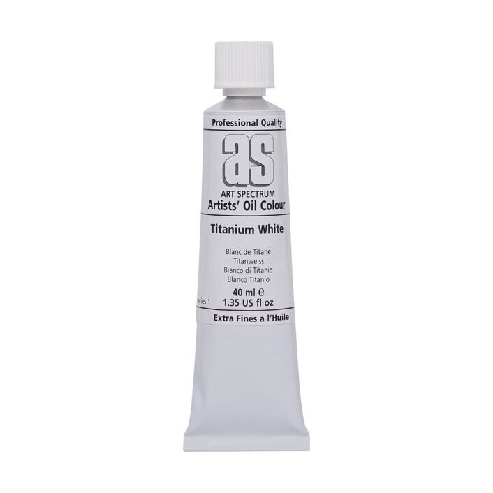 AS OIL 40ML S1 TITANIUM WHITE