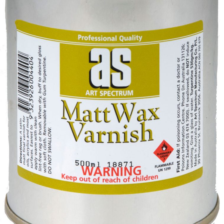 AS MATT WAX VARNISH 250ML